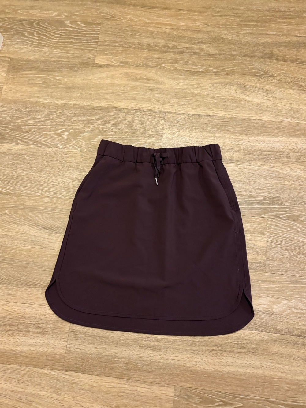 lululemon athletica brown on the fly Skirt